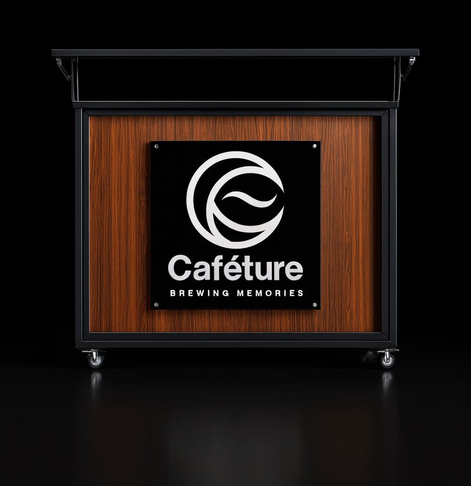 The Caféture coffee cart