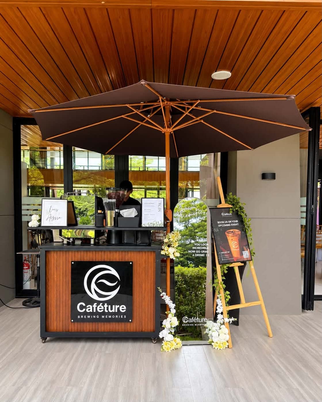 Caféture coffee cart: the classic cart