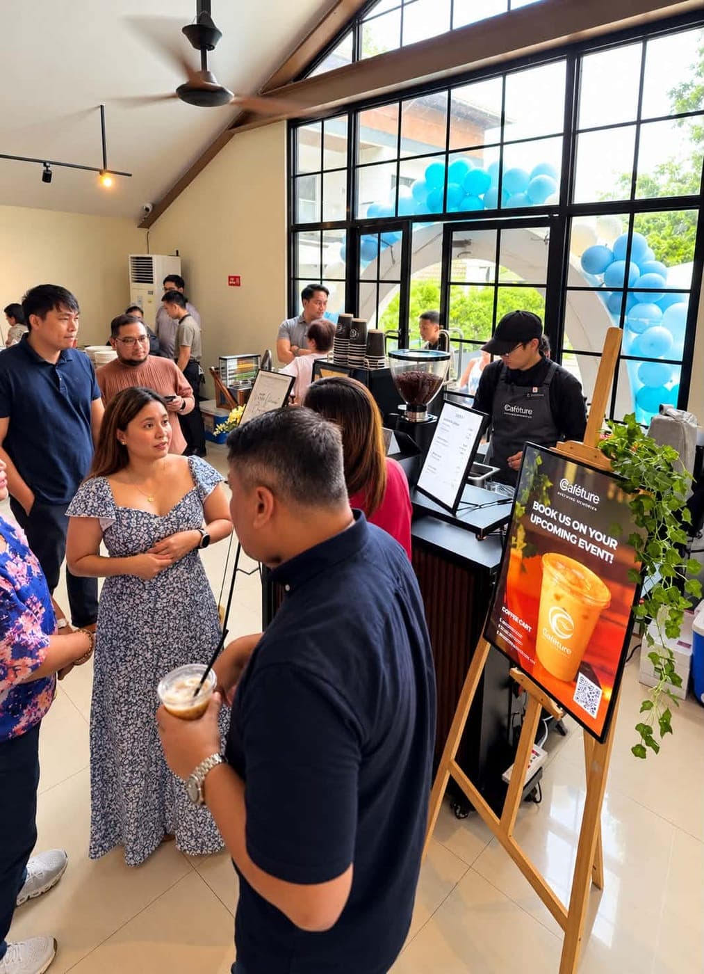 Caféture coffee cart: grand opening